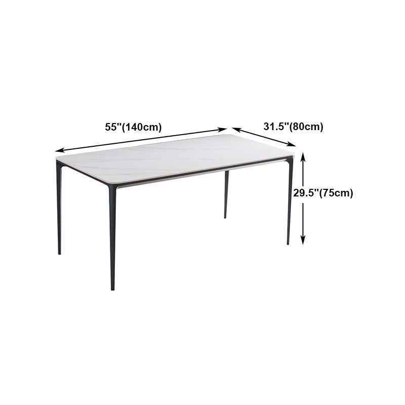 Contemporary 1/4/6/7 Pieces Dining Set Sintered Stone Dining Room Set