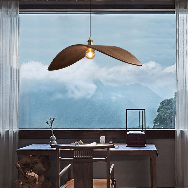 LAMPE DE PLAGE PLIME en bois Aménagement de pendentif moderne pour salle à manger du salon