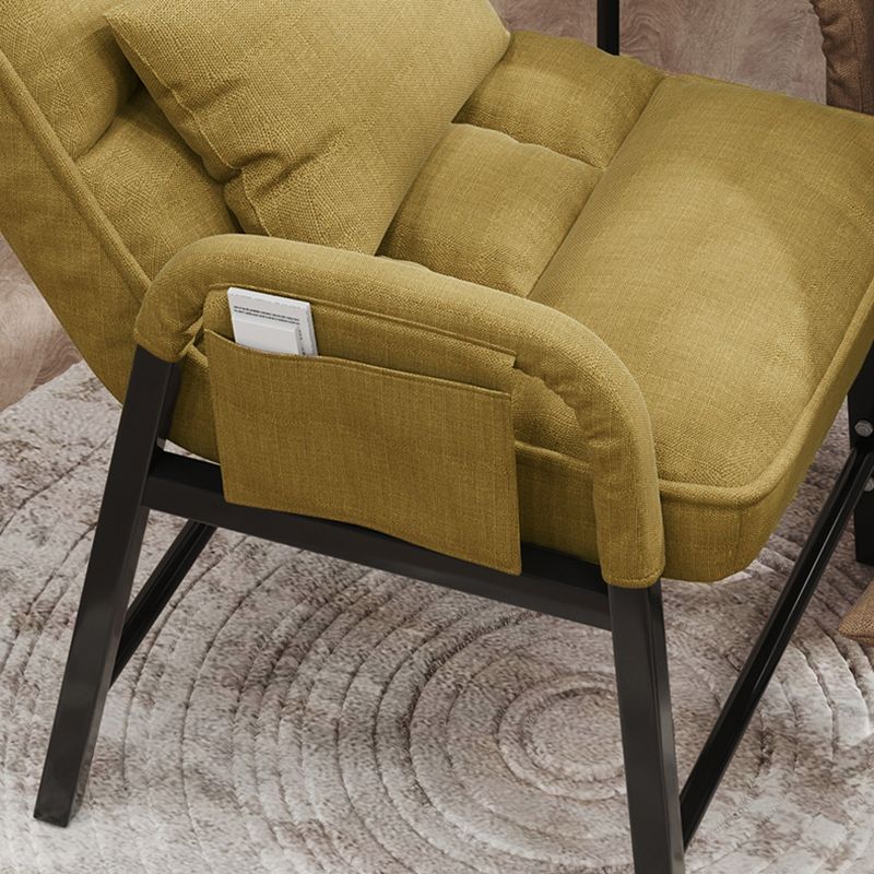 Linen Chair 22" L x20.8 W x36.2"H  Convertible Chair for Living Room