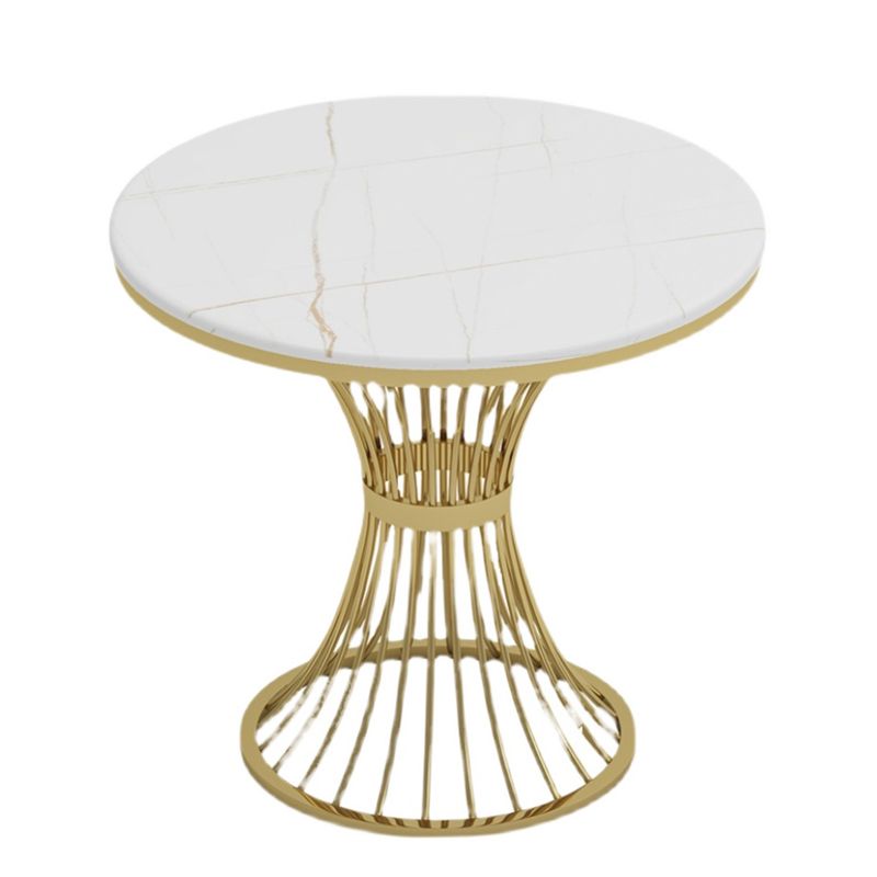 Glam Style Sintered Stone Dining Set 1/2/3/4/5 Pieces Dining Set for Home Use