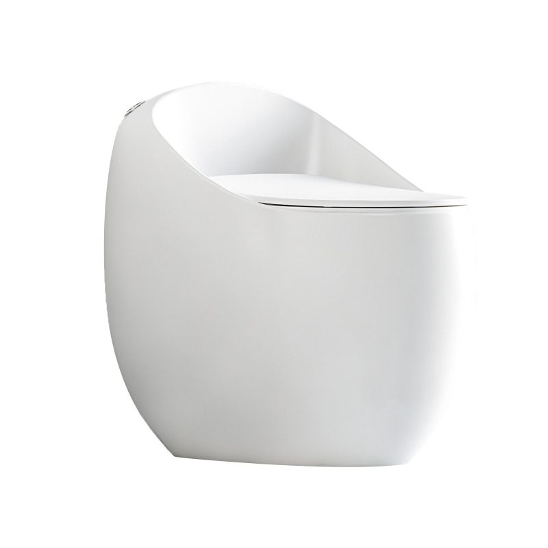 Contemporary 1 Piece Flush Toilet Floor Mounted Toilet Bowl for Bathroom