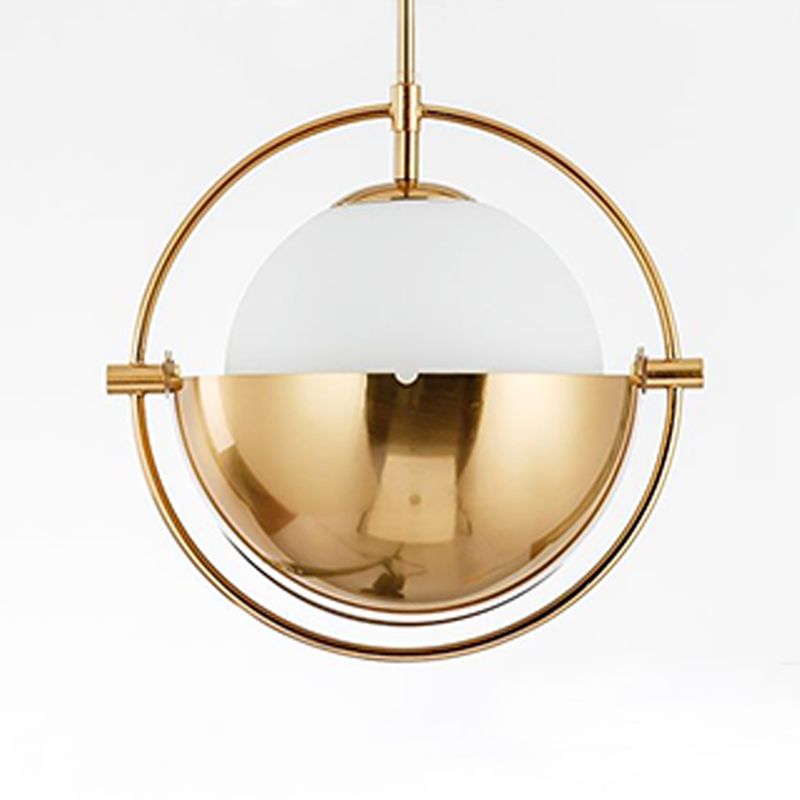 Moderne luxuriöse geometrische Hanglampe -Elektroplate Metallanhänger Licht für Esszimmer