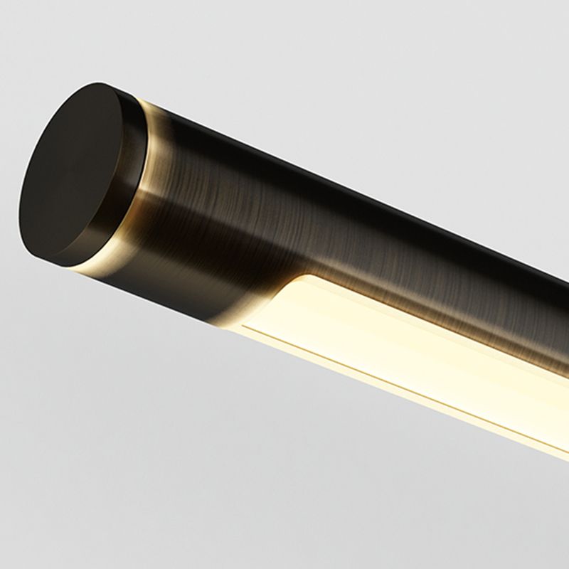 Accesorio de iluminación de pared lineal luminina de montaje de pared LED simple
