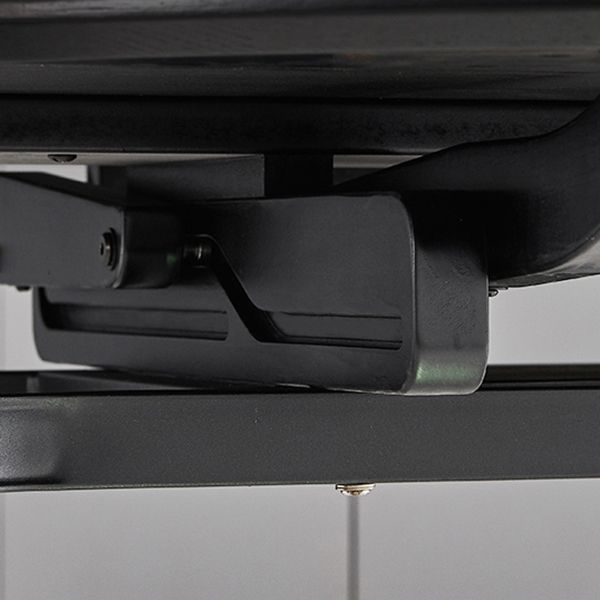 Contemporary Collapsible Sintered Stone Dining Room Table with 4 Solid Wood Legs Kitchen Dining Set