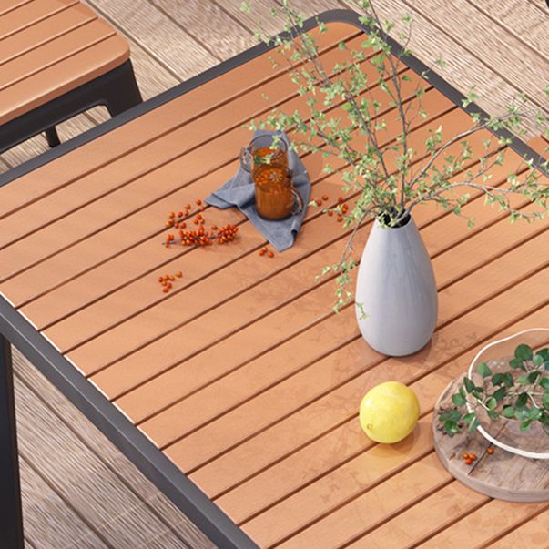 Modern Rectangle Table Set 1/2/5/7 Pieces Dining Set for Kitchen