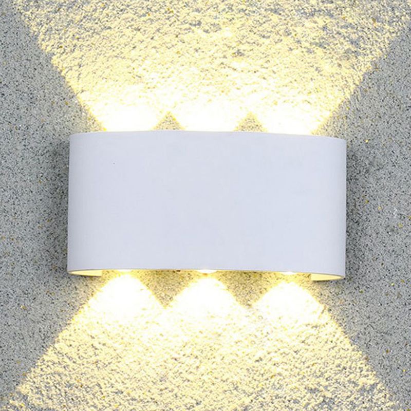 Multi-Light Geometric Wall Lighting Ideas Modern Style Metal Wall Mounted Light