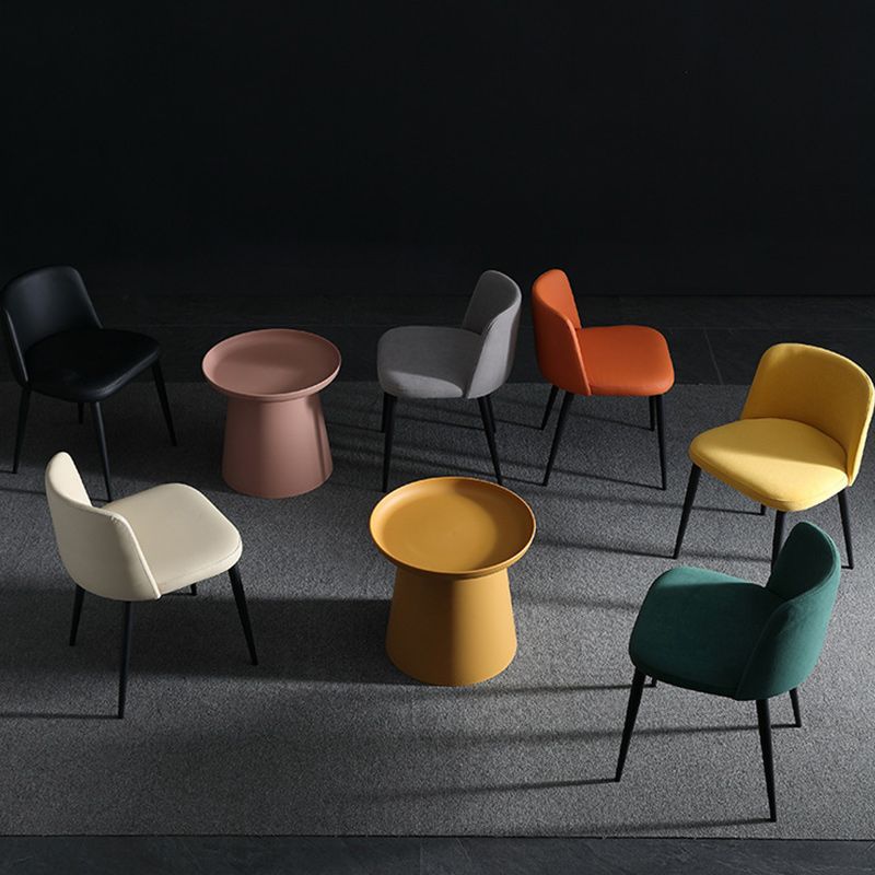 Contemporary Home Dining Chairs Armless Low Back Dining Side Chair