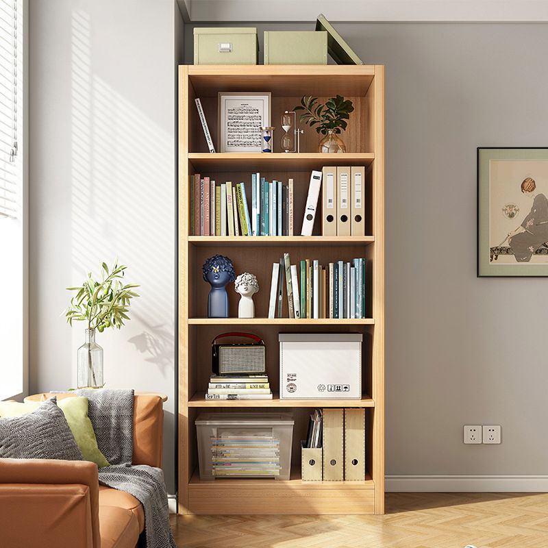 Scandinavian Shelf Bookcase Engineered Wood Bookcase for Office