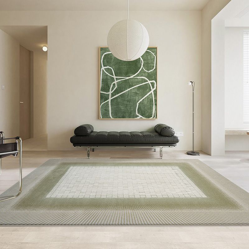 Jute Carpet Geometric Printed Area Rug Adults Pet Friendly Modern Indoor Rectangle Rug