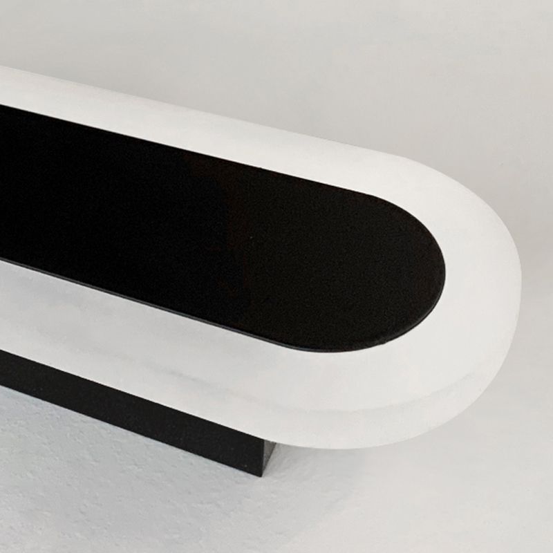 Nordic Style Wandleuchte gerade LED -Wandleuchte mit Metall für Hotel