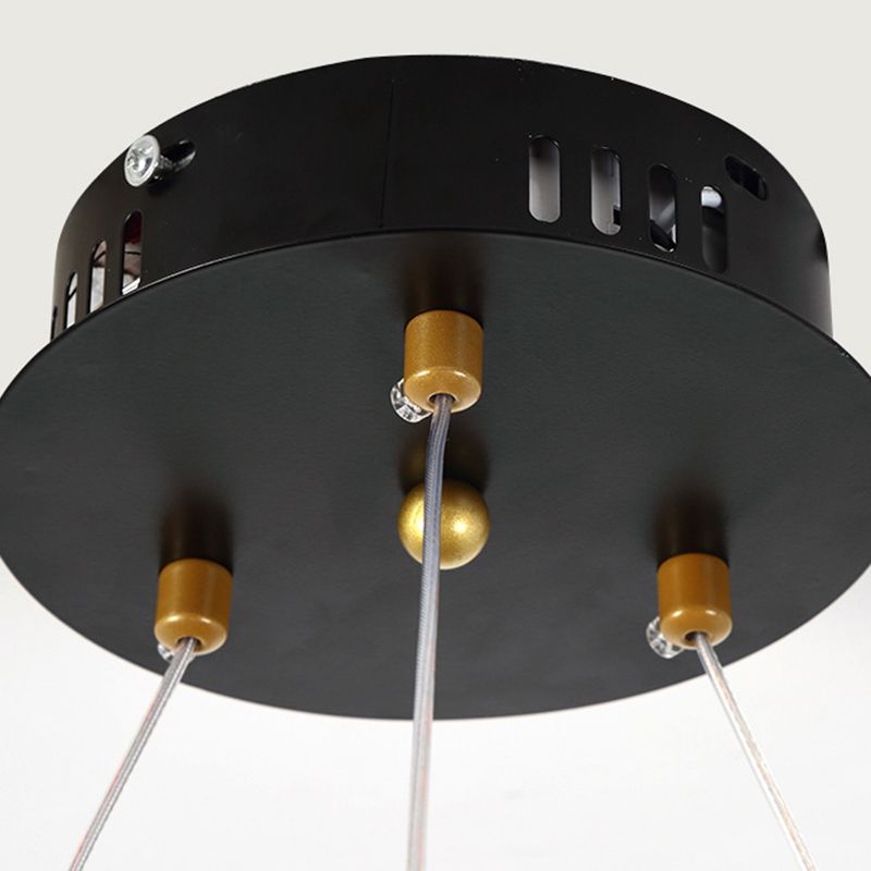 Modern Sphere Chandelier Lights Glass Chandelier Pendant Light for Living Room