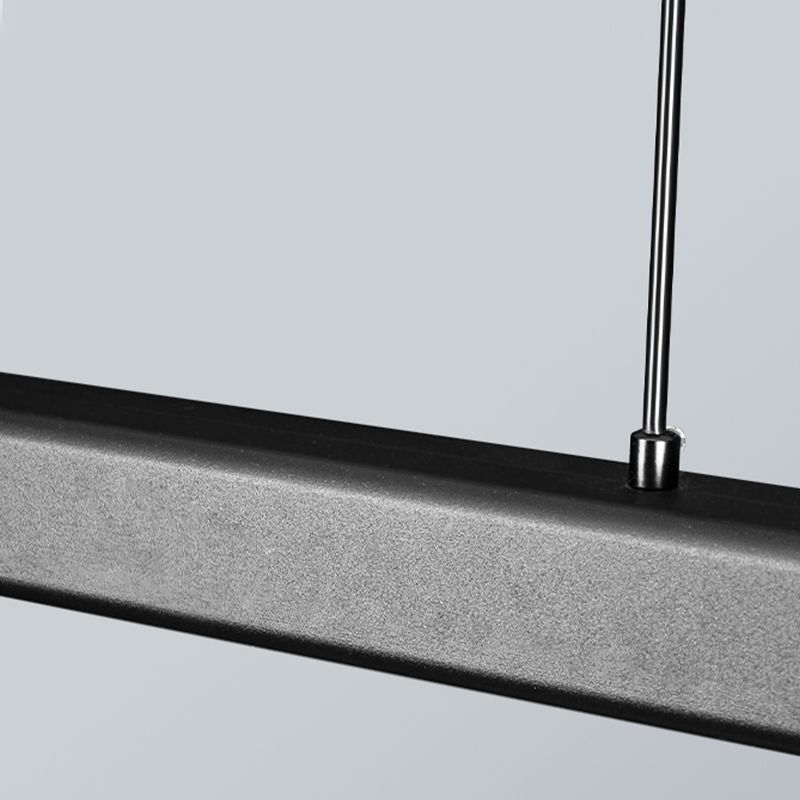 Simplicity LED Island Lighting Fixtures Dining Room Long Strip Hanging Lamp