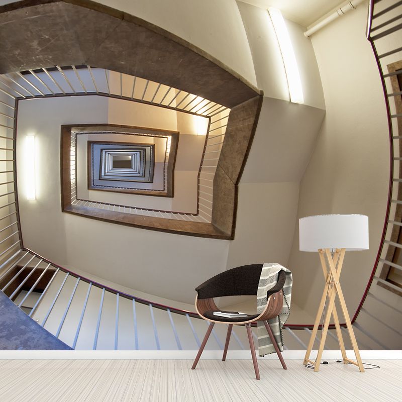 Space Extension Removable Mural Wallpaper Stain-Resistant for Guest Room