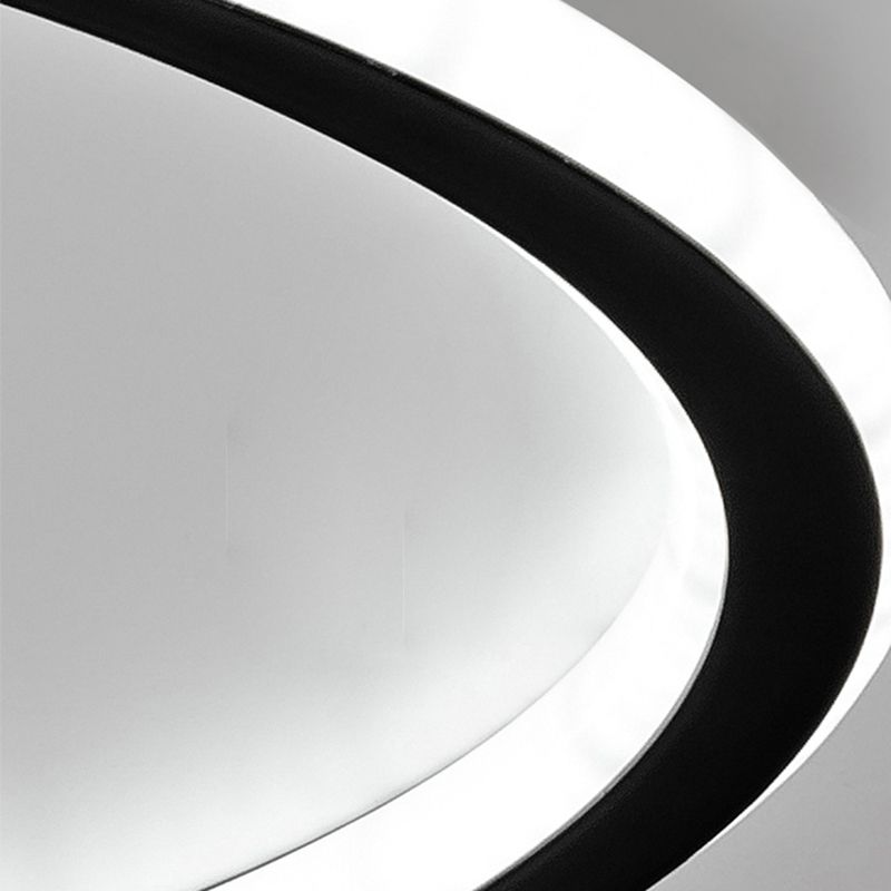 Line LED Plafonnier Acrylique Abat-Jour Simplicité Plafonnier pour Salon