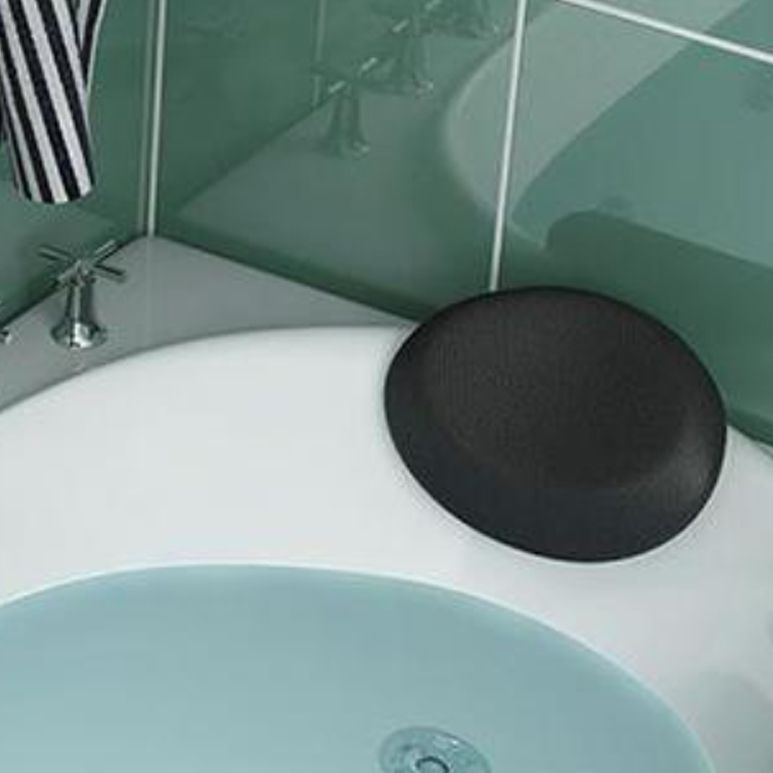 Back to Wall Corner Bathtub Acrylic White Modern Soaking Bath