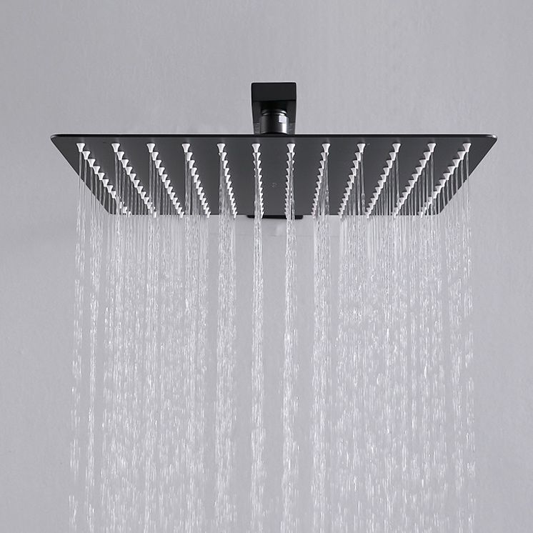 Modern Shower Trim Brass Temperature Control Handheld Shower Head Shower Combo