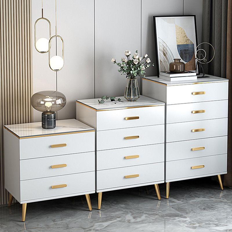Modern Wood Accent Chest with Drawer 15.74" W,Water Resistant