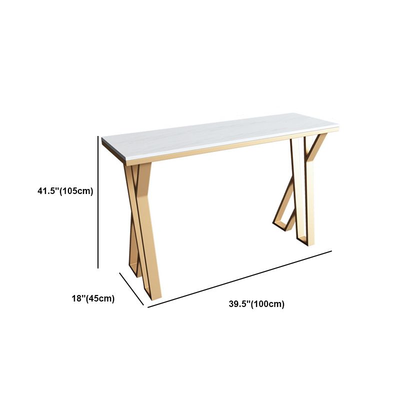 1/2/3/5/7 Pieces Modern Rectangular Pub Table Set Sintered Stone Top Bistro Table Set