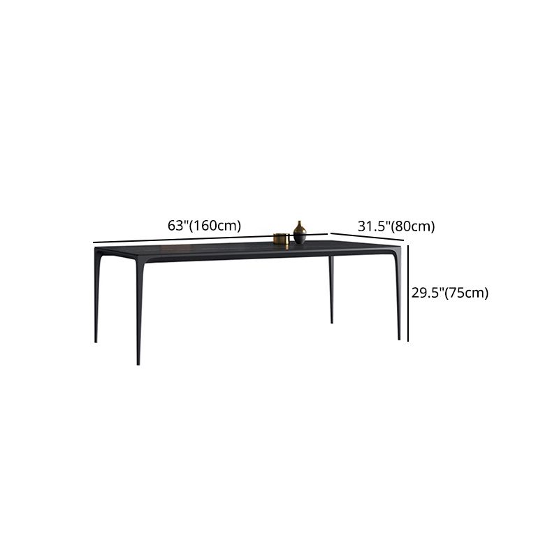 Modern Sintered Stone Dining Table Set 1/2/5/7 Pieces Dining Set for Home