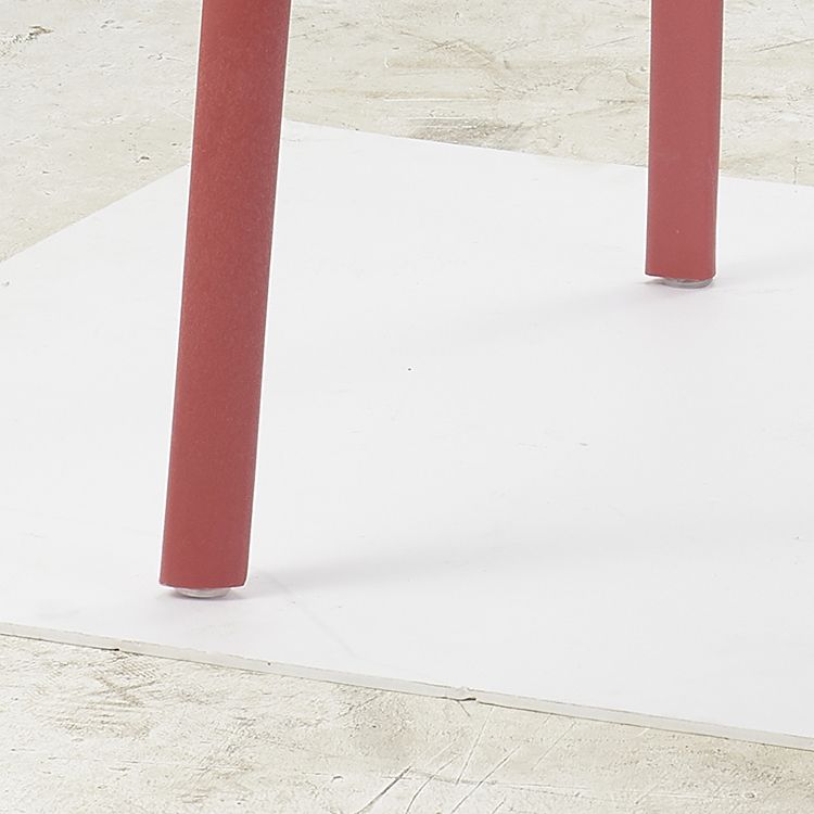Taburetes de mostrador Macron contemporáneos, taburete de bar de plástico para interiores, sin brazos, para cocina