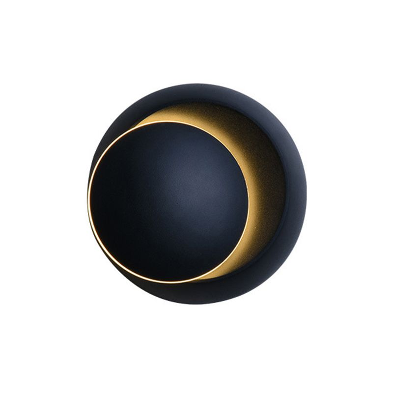 Disc rotondo Disc Acrilico Apparecchi per illuminazione a parete Lampada moderna a parete per camera da letto