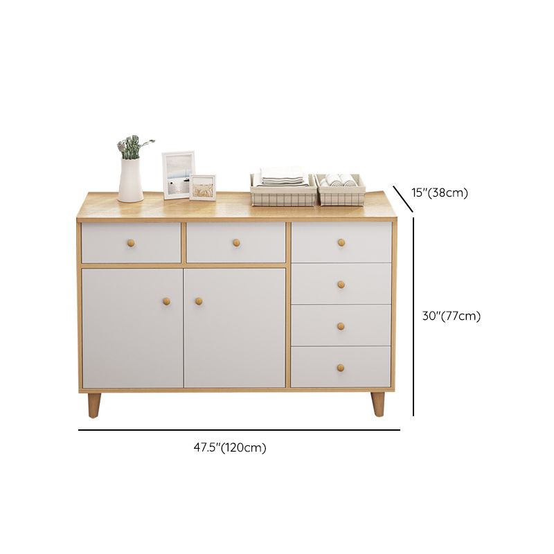 14.82-inch Width Modern Storage Chest Manufactured Wood Dresser