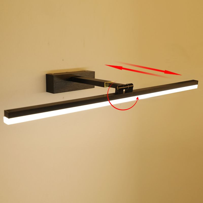 Modern Minimalist Minimalist Linear Vanity Fishestures Vanity Sconce acrilico