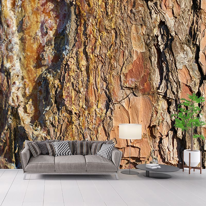 3D Print Industrial Style Wood Texture Mural Mildew Resistant Wall Art