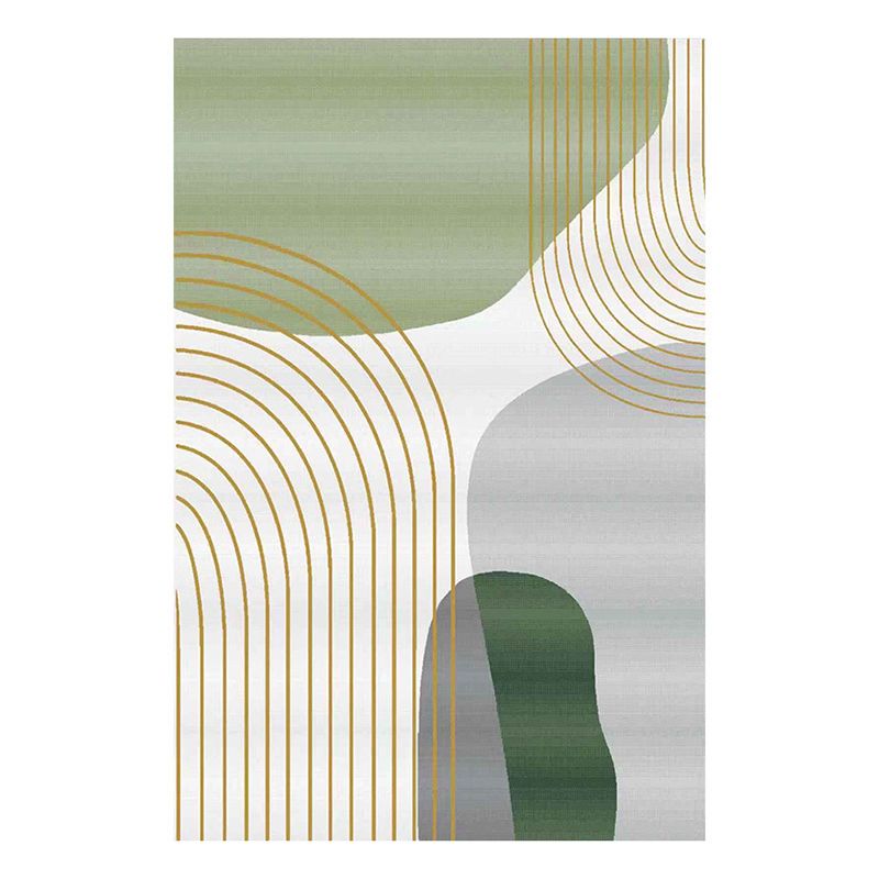 Modern Nordic Style Area Rug Carpet Stain Resistant Rug for Living Room