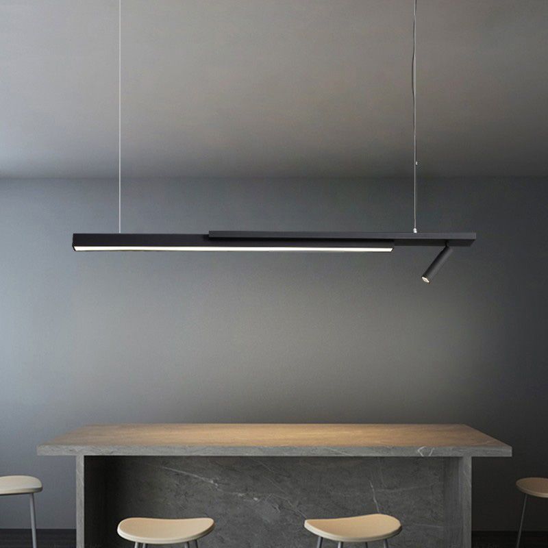 Linear Isola Lighting Isola Fissature Luci a sospensione da cucina contemporanea