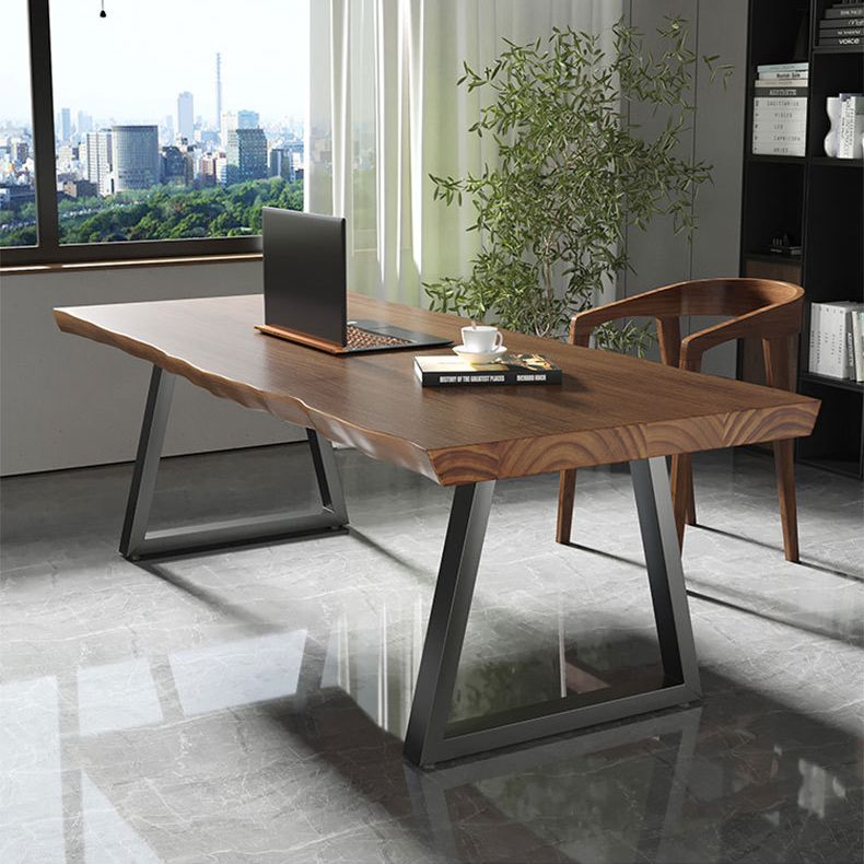 Industrial 1/2 Pieces Dining Set Solid Wood Dining Table for Home Use