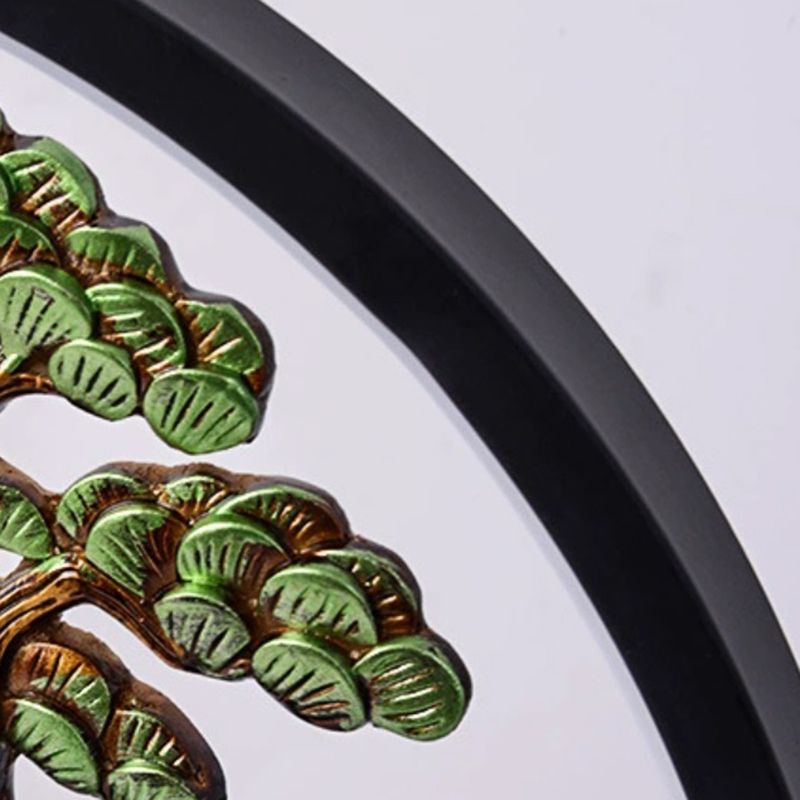 Contemporary LED Wall Light Household Circle Wall Lighting Fixture for Living Room