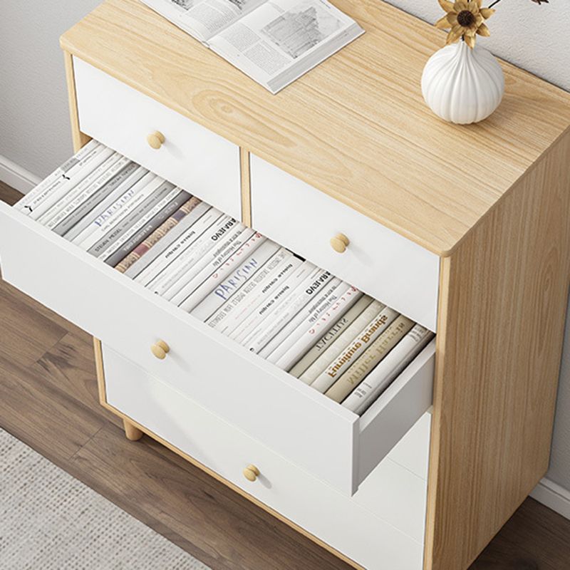 14.82-inch Width Modern Storage Chest Manufactured Wood Dresser