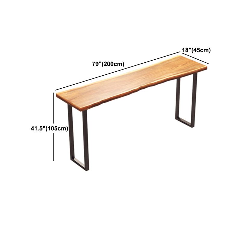 Modern Wood Counter Height Set 1/2/5 Pieces Indoor Natural Counter Set