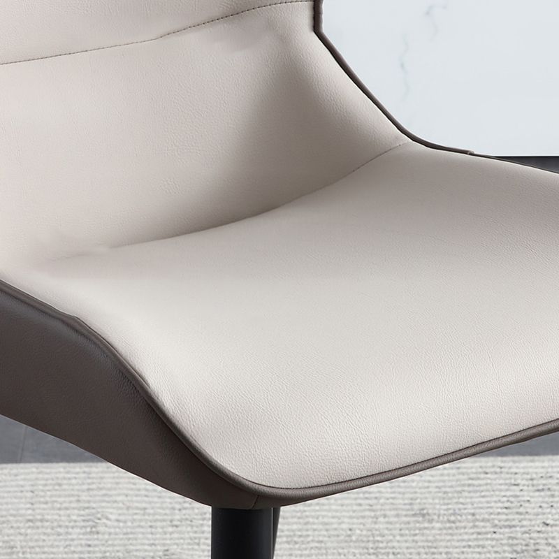 Silla tapizada con respaldo industrial interior del comedor del metal de la silla del brazo