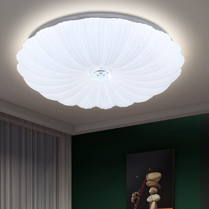 Modernism Flush Mount Acrylic LED Ceiling Light Fixture for Bedroom