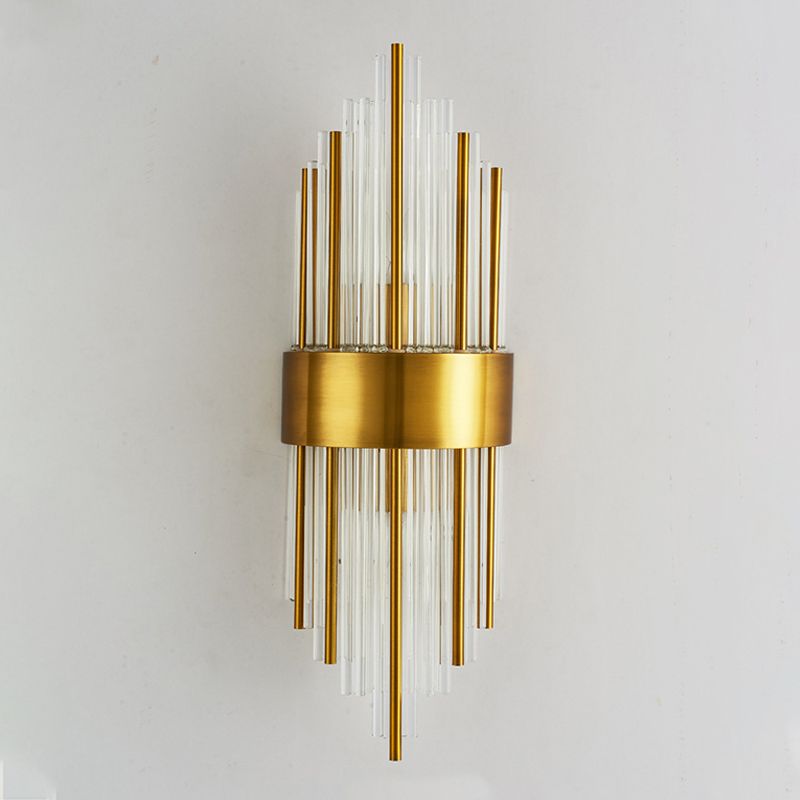 Moderne Röhrchen Wandmontierte Leuchte Glas 3 Lichter Wandleuchte Armaturen