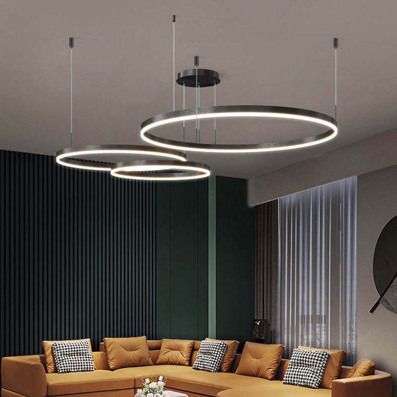 Modern Chandeliers For Dining Room Round Chandelier Lighting Fixtures Metal Chandelier