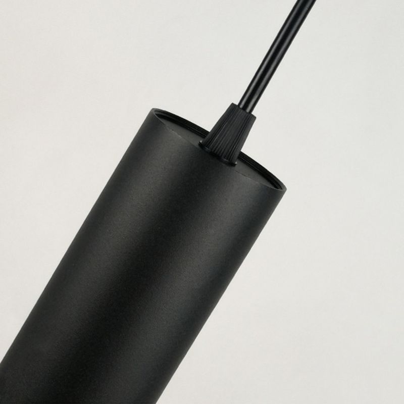 Lumière suspendue en métal avec un éclairage de pendentif de simplicité en acrylique pour la chambre