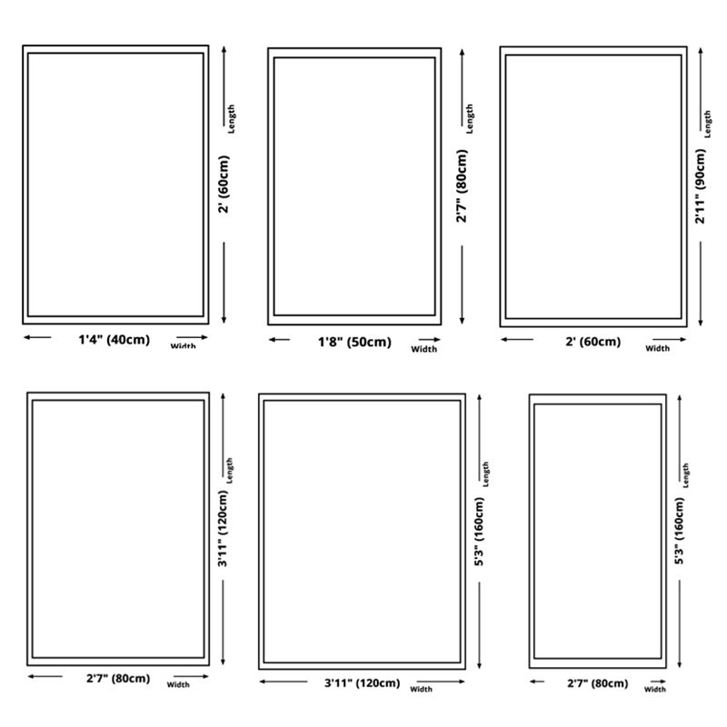 Abstract Printing Area Rug Polyester Contemporary Rug Stain Resistant Carpet for Living Room