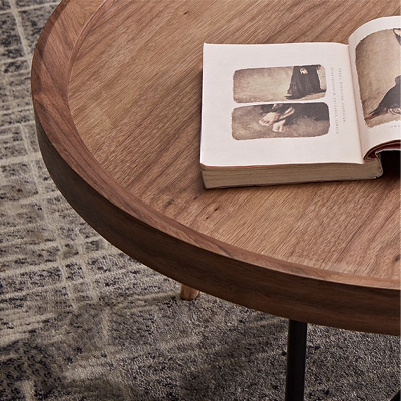 Nordic Round/Rectangle/Triangle Coffee Table Wood Cross Legs Cocktail Table