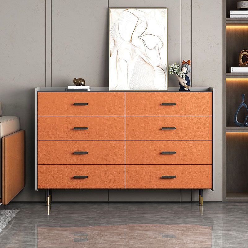 9.75-inch Width Storage Chest Dresser Modern Stone Storage Chest