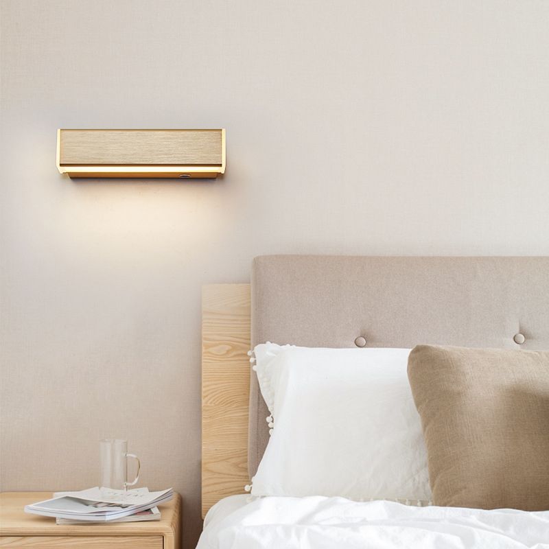 Schlafzimmer Einfache Leuchten LED -LED rotierende Wandmontageleuchte