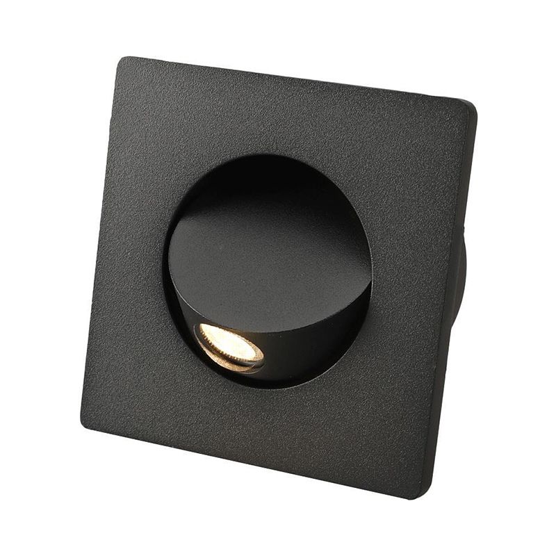 Geometric Shape Metal Wall Sconce Modern Single Light Wall Mounted Light