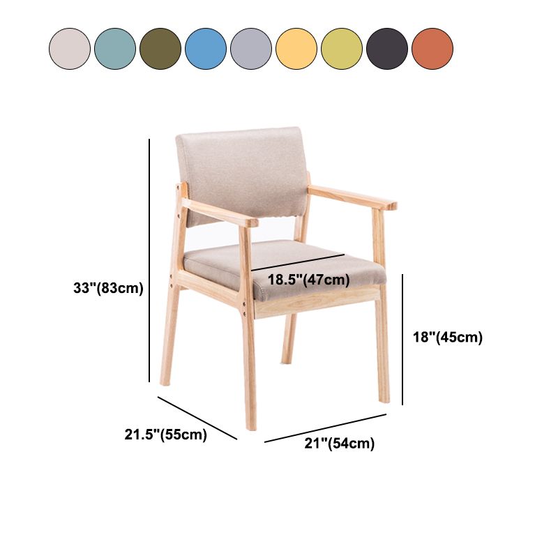 Chaise de salle à dos de finition ouverte de balcon moderne