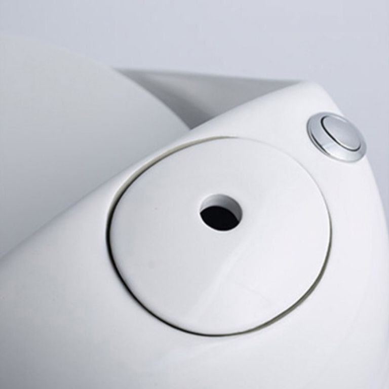 Modern UF Siphon Jet Toilet Bowl Floor Mount Flush Toilet with Toilet Seat