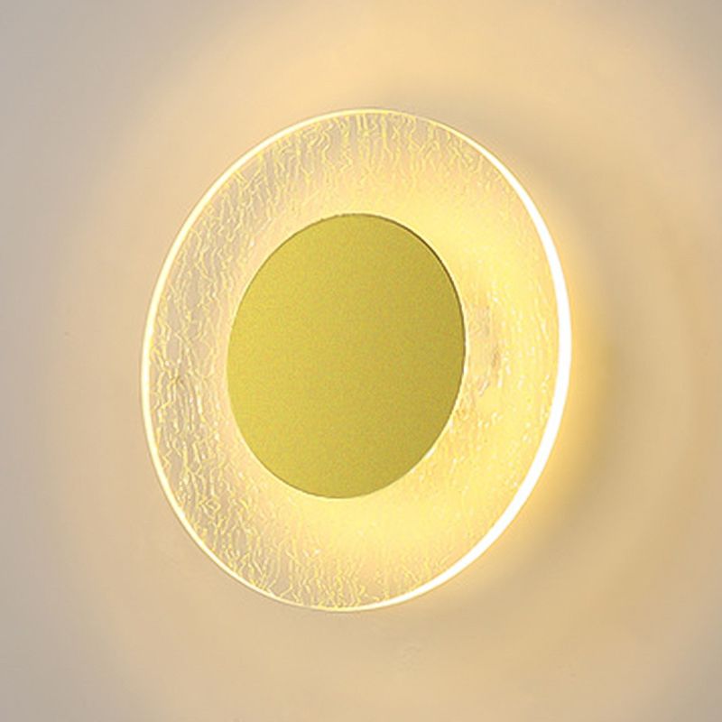 1-Light Wall Sconce Modern Style Metal Wall Lighting for Bedroom