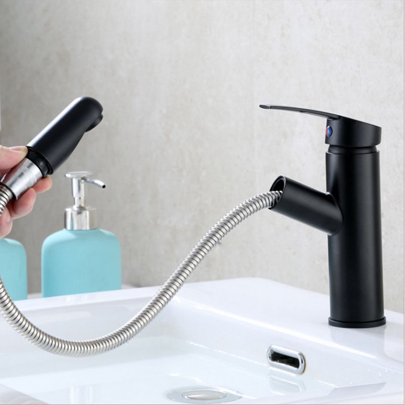 Contemporary Style Faucet Single Handle Vessel Sink Bathroom Faucet