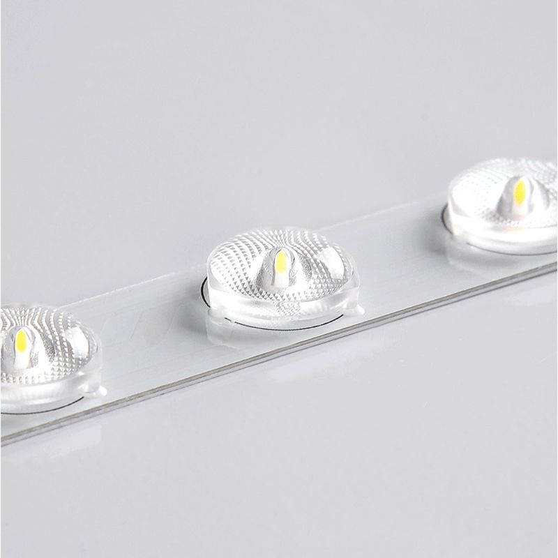 LED Nordic Ceiling Flush Wood & Acrylic Round Ceiling Flush Mount for Bedroom
