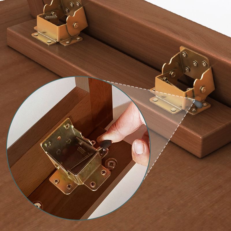 Rectangle Wood Coffee Table Contemporary Single Coffee Table